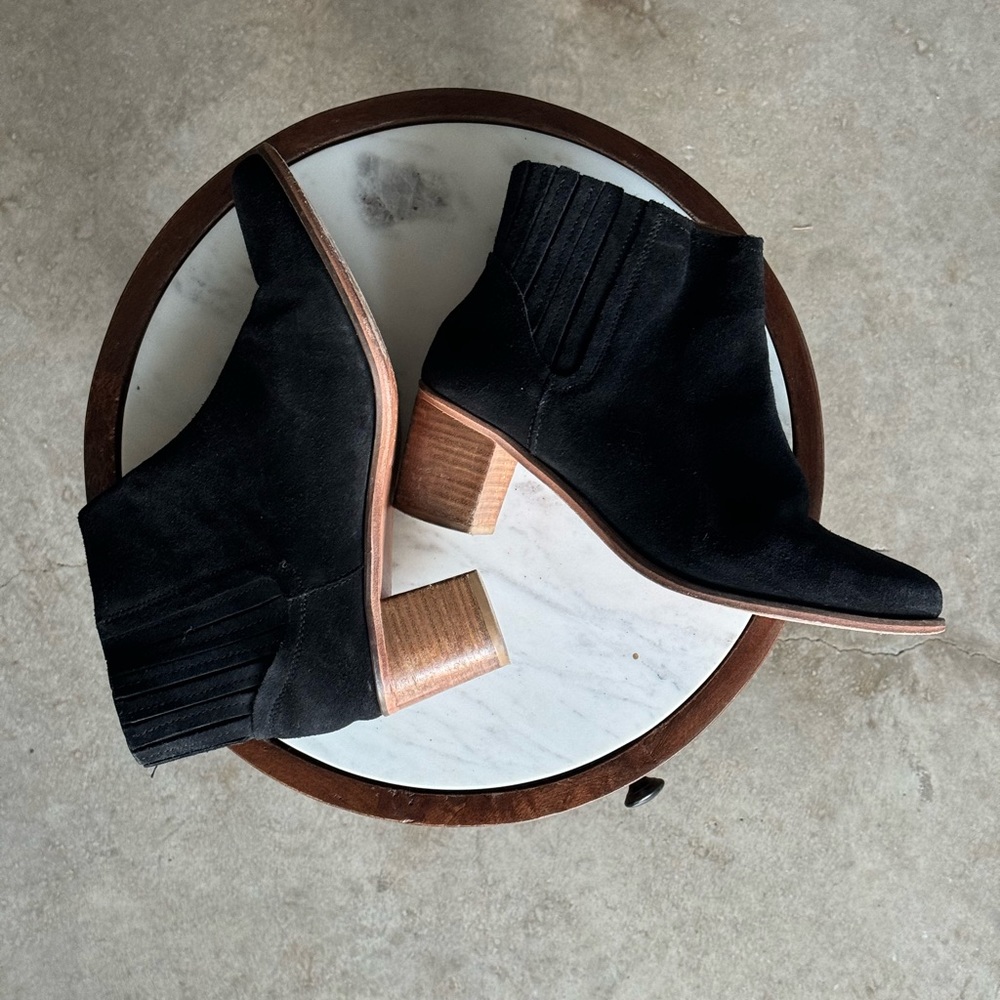 Matt Bernson Boots Leather Suede Booties Shoes 9.5